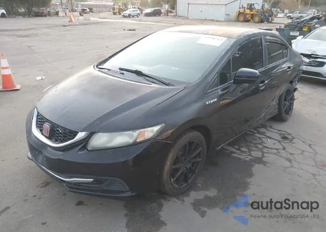 2015 Honda Civic Lx из США, поврежденный, VIN 2HGFB2F58FH535974